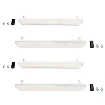 Picture of Wehrli 2020 GMC 25003500HD Fender Flare Marker Light Delete Kit wo Logo - Raw Finish