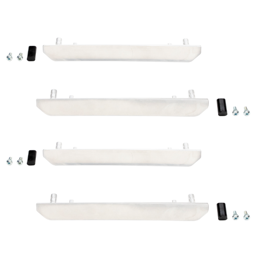 Picture of Wehrli 2020 GMC 25003500HD Fender Flare Marker Light Delete Kit wo Logo - Raw Finish