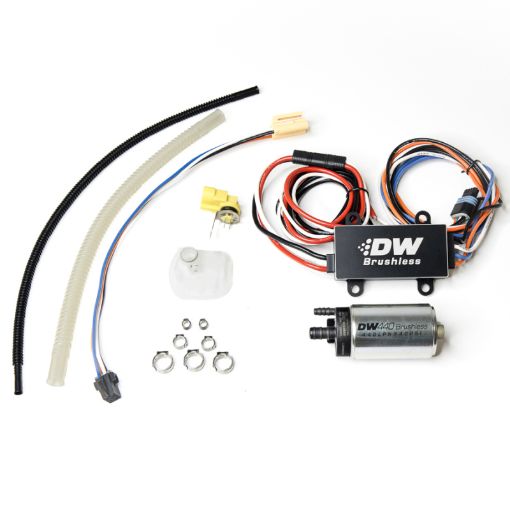 Picture of DeatschWerks 03 - 13 Chevy Corvette 440lph InTank Brushless Fuel Pump w9 - 0909 Instl kitC102 Contrllr