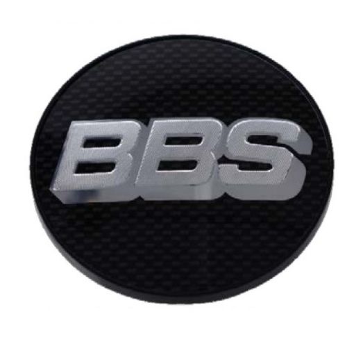 Picture of BBS Center Cap 70.6mm CarbonSilver (5 - tab)