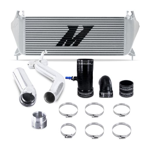 Picture of Mishimoto 19 Ford Ranger 2.3L EcoBoost Intercooler Kit - Silver Polished Pipes