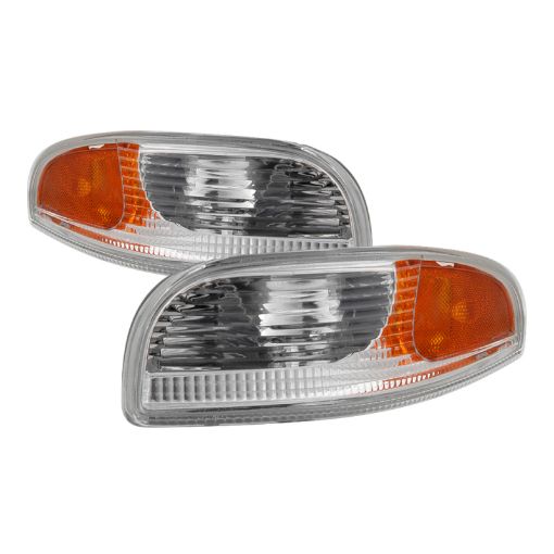 Picture of xTune Chevy Corvette 97 - 04 Bumper Signal Lights - Chrome CBL - JH - CCORV97 - AM - C