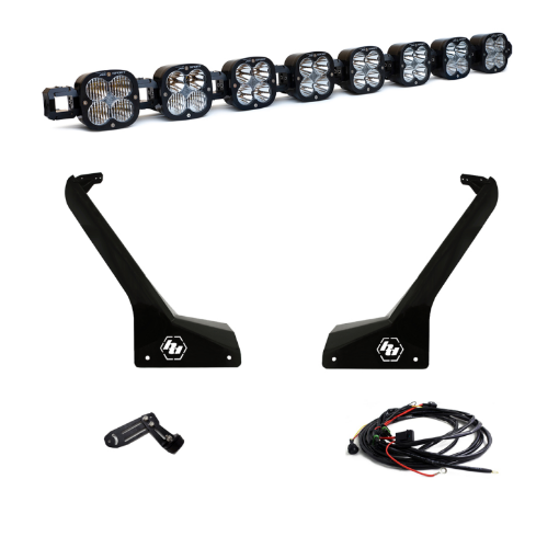 Picture of Baja Designs Jeep JLJT Roof Bar LED Light Kit 8 XL Linkable