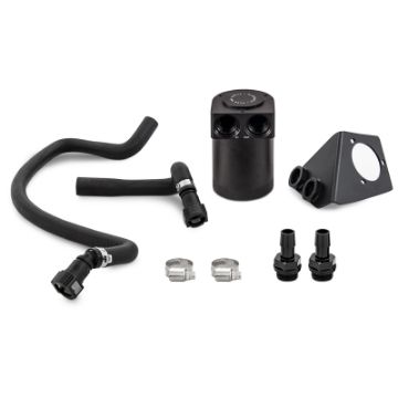 Picture of Mishimoto 2020 Chevrolet Corvette C8 Baffled Oil Catch Can Kit (PCV Side) - Black