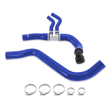 Picture of Mishimoto 15 - 17 Ford Expedition 3.5L EcoBoost Silicone Radiator Hose Kit - Blue