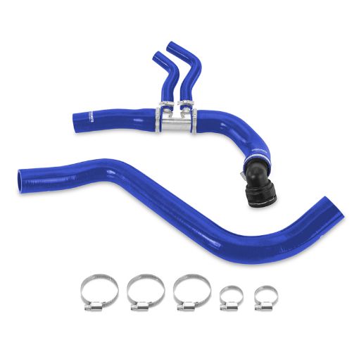 Picture of Mishimoto 15 - 17 Ford Expedition 3.5L EcoBoost Silicone Radiator Hose Kit - Blue