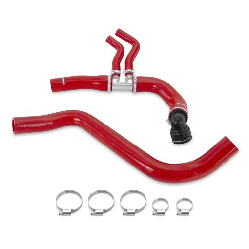 Picture of Mishimoto 15 - 17 Ford Expedition 3.5L EcoBoost Silicone Radiator Hose Kit - Red