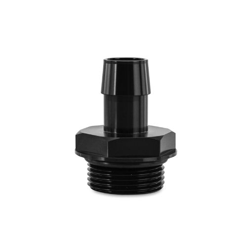 Picture of Mishimoto - 16ORB to 34in. Hose Barb Aluminum Fitting - Black