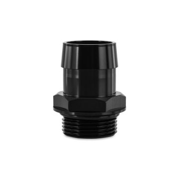Picture of Mishimoto - 16ORB to 1 14in. Hose Barb Aluminum Fitting - Black