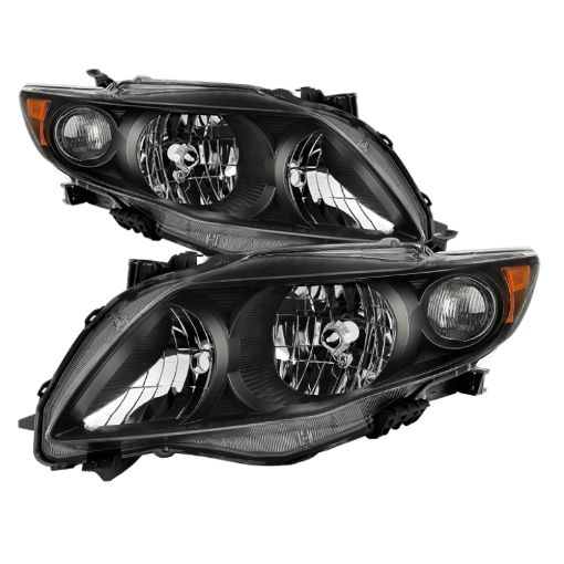 Picture of xTune Toyota Corolla 2009 - 2010 OEM Style Headlights - Black HD - JH - TCO09 - AM - BK