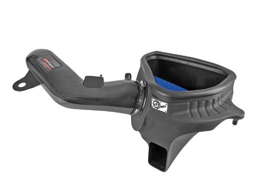 Picture of aFe Track Series Carbon Fiber Intake wPro 5R Filter BMW M2 (F87) 16 - 18 L6 - 3.0L (t) N55