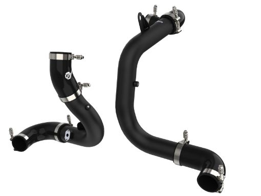 Picture of aFe BladeRunner 15 - 20 VW GTI (MKVII) L4 - 2.0L (t) Aluminum Hot and Cold Charge Pipe Kit Black
