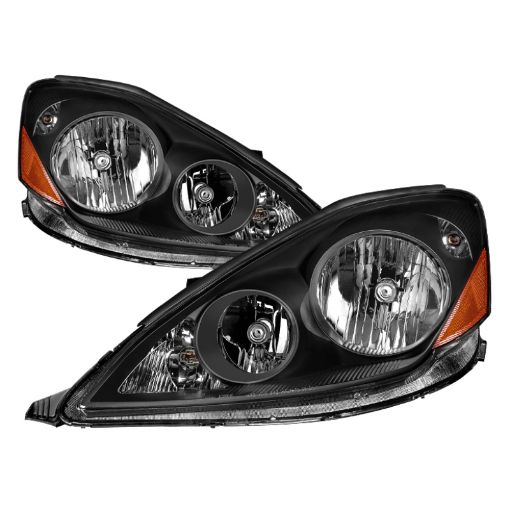 Picture of xTune Toyota Sienna Halogen Models Only 2006 - 2010 OEM Style Headlights - Black HD - JH - TSIE06 - AM - BK