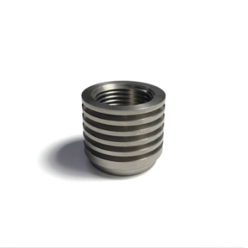 Picture of Ticon Industries Titanium O2 Sensor Bung w Built In Heat Sink (M18x1.5)