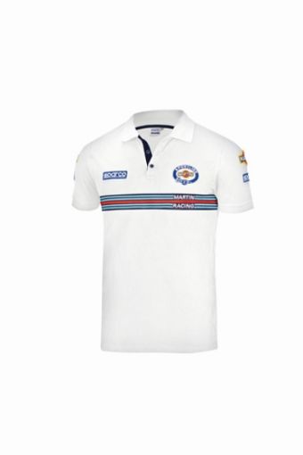 Picture of Sparco Polo Replica Martini - Racing XXL White