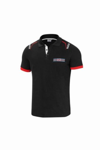 Picture of Sparco Polo Martini - Racing XS Black