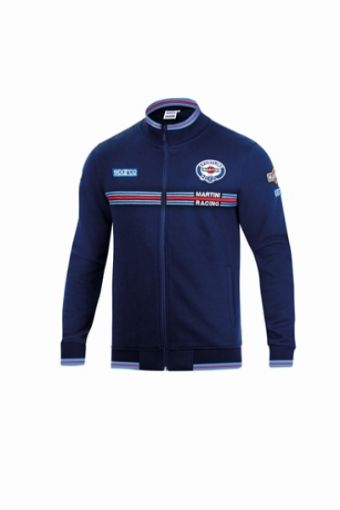 Picture of Sparco Full Zip Martini - Racing Large Navy