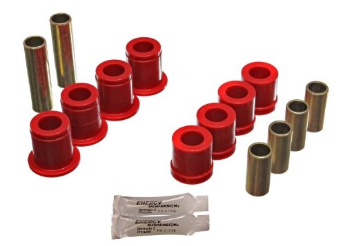 Picture of Energy Suspension 87 - 95 Nissan Pathfinder 2WD4WD Red Front Control Arm Bushing Set