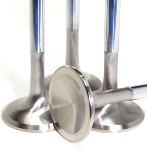 Picture of GSC P - D EJ series EJ205EJ207EJ257 Chrome Polished Super Alloy Exhaust Valve - 33mm Head(1mm) - SET 8