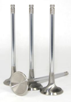 Picture of GSC P - D 4B11T Chrome Polished Super Alloy Exhaust Valve - 30mm Head (1mm) - SET 8