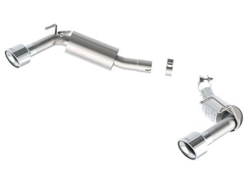 Picture of Borla 14 - 15 Camaro SS 6.2L V8 RWD Single Split Rr Exit S - Type Exhaust (rear section only)