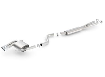 Picture of Borla 08 - 12 BMW 328i Sdm E90 2.0L RWD Dual Left Rear Exit Touring Cat - Back Exhaust