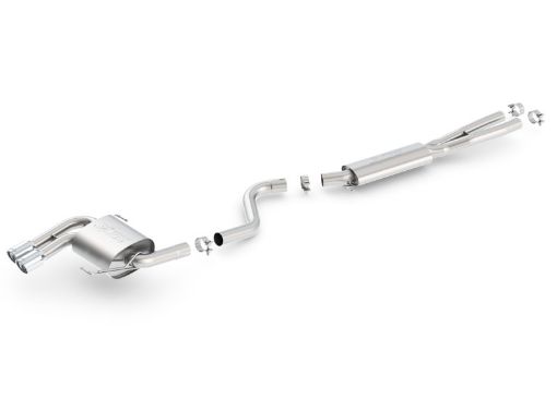 Picture of Borla 08 - 12 BMW 328i Sdm E90 2.0L RWD Dual Left Rear Exit Touring Cat - Back Exhaust