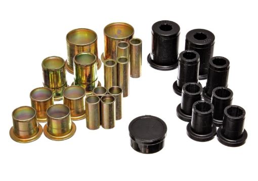 Picture of Energy Suspension 73 - 74 Camaro 73 GrandAmGrandPrix Black Control Arm Bushing Set - Complete Set