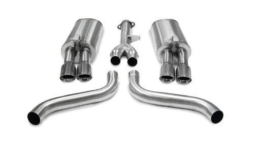 Picture of Corsa 1986 - 1991 Chevrolet Corvette C4 5.7L V8 L98 Polished Sport Cat - Back Exhaust