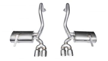 Picture of Corsa 1997 - 2004 Chevrolet Corvette C5 Z06 5.7L V8 Polished Xtreme Axle - Back Exhaust