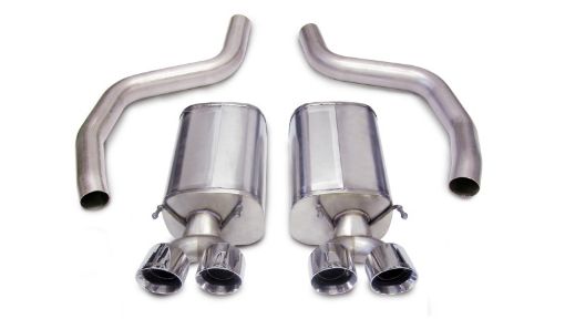 Picture of Corsa 2006 - 2013 Chevrolet Corvette C6 Z06 7.0L V8 Polished Sport Axle - Back Exhaust