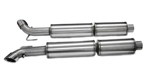 Picture of Corsa 2003 - 06 Dodge Viper 8.3L Polished Sport Cat - Back Exhaust (3in Inlet for Use w Hi - Flow Conv.)