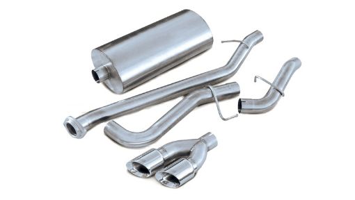 Picture of Corsa 2001 - 2006 Chevrolet Suburban Z71 5.3L V8 Polished Sport Cat - Back Exhaust
