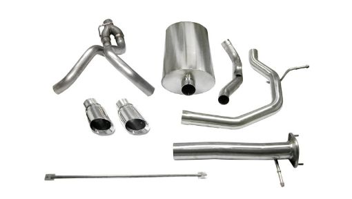Picture of Corsa 2005 - 2006 Chevrolet SSR 5.3L V8 Polished Sport Cat - Back Exhaust
