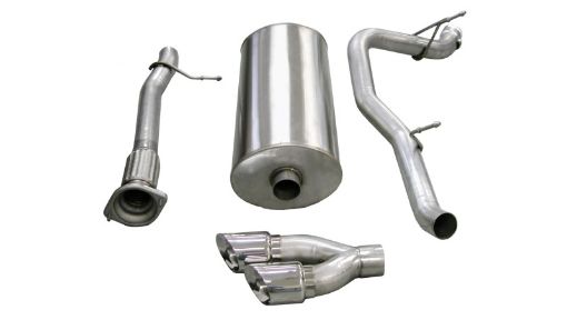 Picture of Corsa 2007 - 2010 Cadillac Escalade ESV 6.2L V8 Polished Sport Cat - Back Exhaust