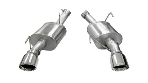 Picture of Corsa 2005 - 2010 Ford Mustang Shelby GT500 5.4L V8 Polished Xtreme Axle - Back Exhaust