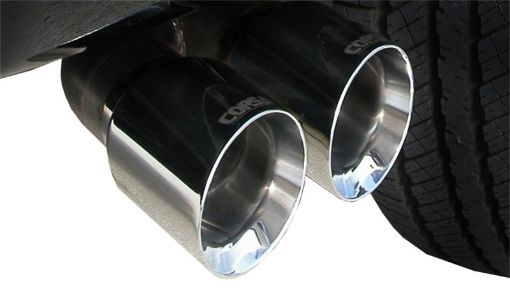 Picture of Corsa 2011 - 2014 Ford F - 150 EcoBoost 3.5L V6 Polished Sport Cat - Back Exhaust