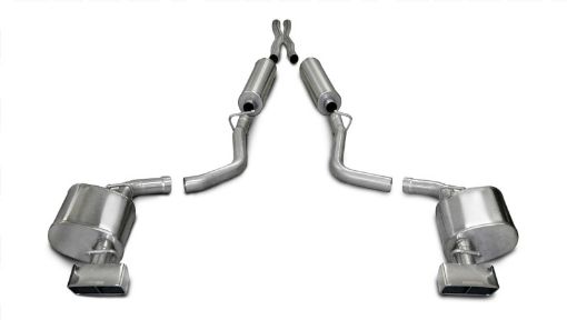 Picture of Corsa 2009 - 2010 Dodge Challenger RT 5.7L V8 Manual Polished Xtreme Cat - Back Exhaust