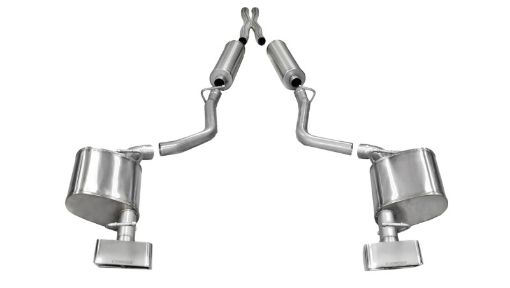 Picture of Corsa 2011 - 2014 Dodge Challenger RT 5.7L V8 Polished Xtreme Cat - Back Exhaust