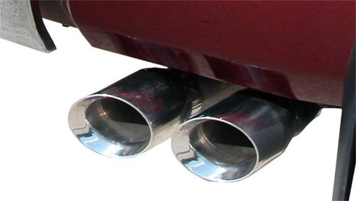 Picture of Corsa 2007 - 2008 Toyota Tundra Double CabCrew Max 5.7L V8 Polished Sport Cat - Back Exhaust
