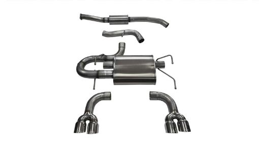 Picture of Corsa 2008 - 2014 Subaru Impreza Hatchback STI 2.5L Turbo Manual Polished Sport Cat - Back Exhaust