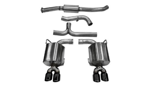 Picture of Corsa 2011 - 2014 Subaru Impreza Sedan STI 2.5L Turbo Manual Black Sport Cat - Back Exhaust