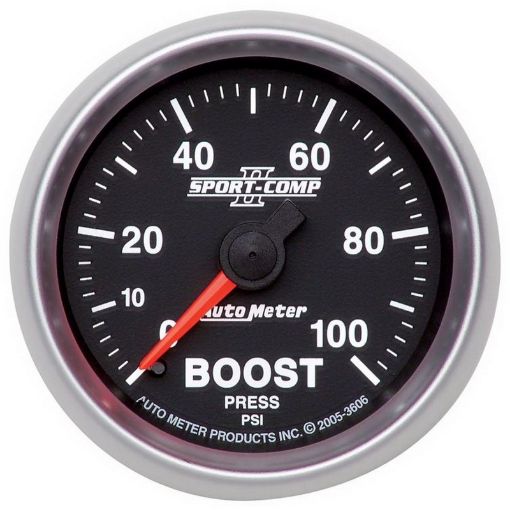 Picture of Autometer 2 - 116in 0 - 100 PSI Mechanical Boost Gauge