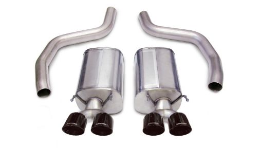 Picture of Corsa 2006 - 2013 Chevrolet Corvette C6 Z06 7.0L V8 Black Sport Axle - Back Exhaust