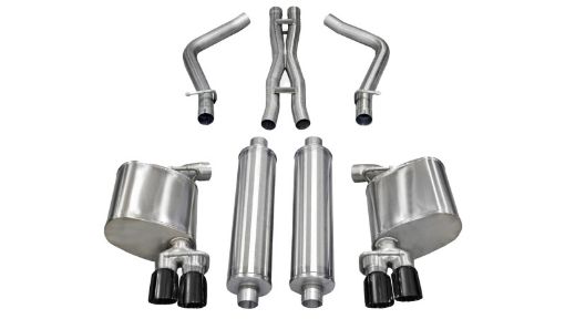Picture of Corsa 11 - 14 Dodge Charger RT 5.7L V8 Black Sport Cat - Back Exhaust