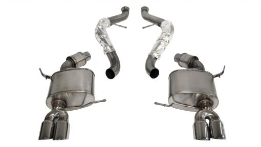 Picture of Corsa 2008 - 2012 BMW M3 E90 Polished Sport Cat - Back Exhaust