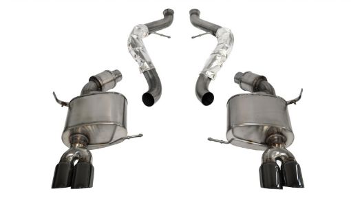 Picture of Corsa 2008 - 2012 BMW M3 E90 Black Sport Cat - Back Exhaust