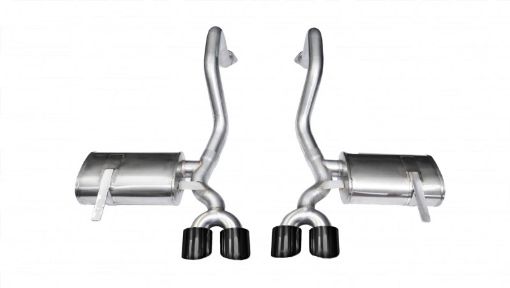 Picture of Corsa 1997 - 2004 Chevrolet Corvette C5 Z06 5.7L V8 Black Xtreme Axle - Back Exhaust