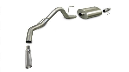 Picture of Corsa 2009 - 2010 Ford F - 150 4.6L V8 Polished Sport Cat - Back Exhaust