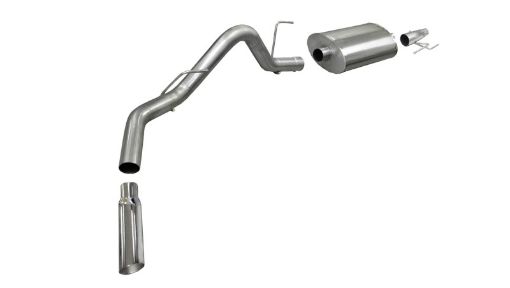 Picture of Corsa 2011 - 2014 - 13 Ford F - 150 EcoBoost 3.5L V6 Polished Sport Cat - Back Exhaust